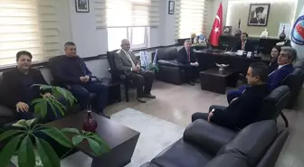 İpsala Belediye Başkanı Kerman, Kaymakamlığı Ziyaret Etti