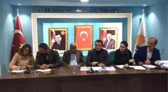 AK Parti Manavgat İlçe Teşkilatı'ndan Yürütme Toplantısı