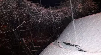 Aydın'da Bazı İlçelerin Yolları Kardan Kapandı