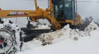 Gümeli'de Kar Kalınlığı 70 Santimetreye Ulaştı