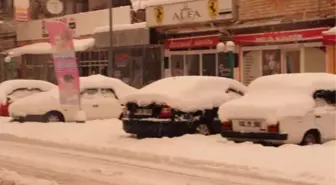 Isparta'da Kar Yaşamı Olumsuz Etkiliyor