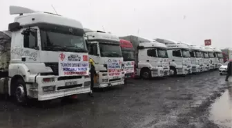 Sakarya'dan Halep'e 18 Tır Yardım Malzemesi Gönderildi