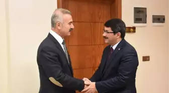 Başkan Çelik'ten Yeni Kaymakam Erdoğdu'ya Ziyaret