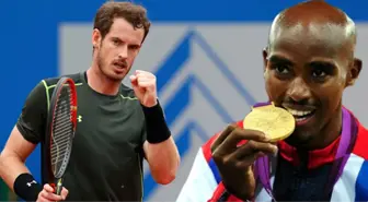 Andy Murray ve Muhammed Farah 'Sir' Unvanı Aldı