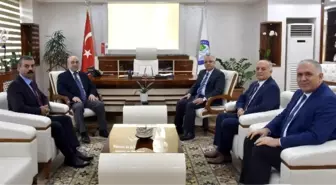 Kaymakam Çelenkoğlu'dan Başkan Kayda'ya Ziyaret