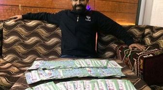 Sayısal Loto'dan Çıkan Para ile 320 Adet Bilet Aldı