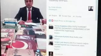 MHP Gaziantep İl Başkanı Yeni Yıla Takipçilerine Canlı Yayında Mesaj Vererek Girdi