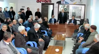 Milletvekili Erdoğan AK Parti İlçe Teşkilatını Ziyaret Etti