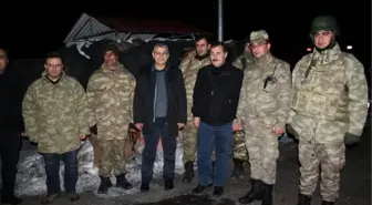 Vali Alpman Yeni Yıla Polis, Asker ve Korucuları Ziyaret Ederek Girdi