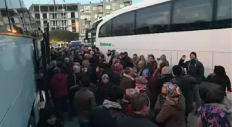 Manisa'da 2017'nin İlk Umre Kafilesi Uğurlandı