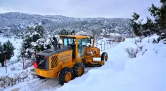 Aladağ'da Yol Açma Çalışmaları