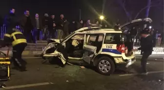 Şüpheliyi Takip Eden Polis Aracı Kaza Yaptı: 2 Polis Şehit