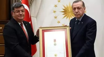 Cumhurbaşkanı Erdoğan, Thk Genel Başkanı Atılgan'ı Kabul Etti