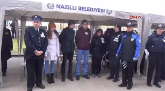 Nazilli Şüpheli Takibinde Şehit Olan Polis Memurları Için Nazilli'de Tören