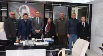 AK Parti İlçe Teşkilatından Kaymakam Özcan'a Ziyaret