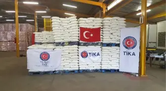 Tika'dan Namibya'da Kuene Bölgesi'ne Gıda Yardımı