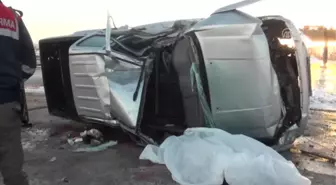 Beypazarı Ilçesinde Devrilen Pikabın Sürücüsü Hayatını Kaybetti