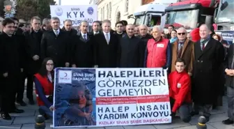 Sivas'tan Halepliler'e 6 Tır Yardım Gönderildi