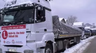 Sakarya'dan Haleplilere 5 Yardım Tırı