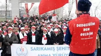 Aksaray'da Sarıkamış Şehitleri İçin Yürüdüler