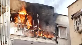 Antalya'da Korkutan Yangın