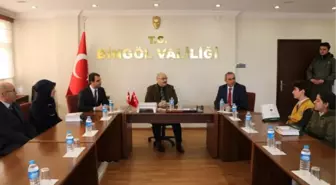 Bingöl Valisi Köşger, Teog Birincilerini Kabul Etti