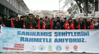 Sarıkamış Şehitleri Anıldı