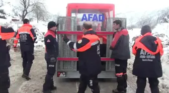 Yayla Evinde Mahsur Kalan Vatandaşları Afad Kurtardı