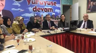 Başkan Köşker, Ak Partili Kadınlara Projeleri Anlattı