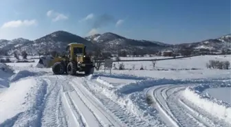 Çayıralan'da Karla Mücadele Çalışması Sürüyor