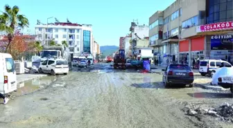 Dalaman'da Atatürk Caddesi Yenileniyor