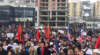 Fransa Hükümeti Kosova Protesto Edildi