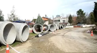 Gölkent'e Dev Yağmursuyu Hattı Montajı Sürüyor