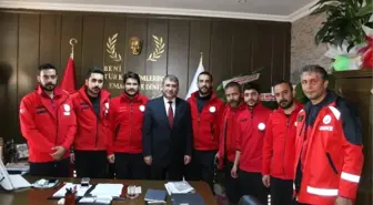 Umke Malatya ve Elazığ Ekibi, Dr. Happani'yi Ziyaret Etti