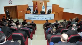 Vali Tapsız, Muhtarlarla Buluşmalarına Devam Ediyor