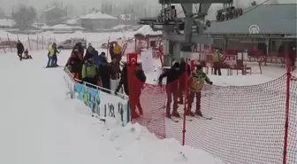 Küpkıran Kayak Merkezi'nde Hafta Sonu Yoğunluğu