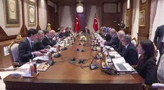 Cumhurbaşkanı Erdoğan, Birleşik Krallık Avam Kamarası Dış Ilişkiler Komitesi Heyetini Kabul Etti