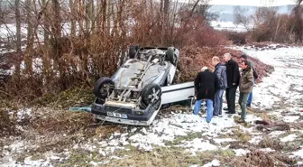 Domaniç'te Trafik Kazası: 1 Yaralı