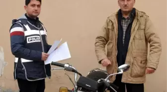 Çalınan Motosikletine 3 Yıl Sonra Kavuştu