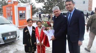 Vali Doğan, Selim'de İncelemelerde Bulundu