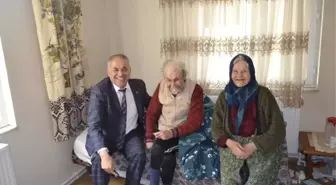 Başkan Yaman'dan Hasta ve Yaşlılara Ziyaret