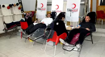 Battalgazi'de Türk Kızılay'na Kan Bağışı