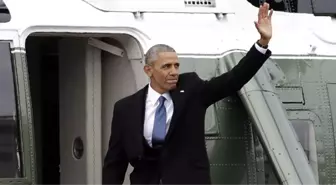 Obama Geleneği Bozmadı, Helikopterle Veda Etti