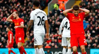 İngiltere Ligi'nde Swansea, Liverpool'u 3-2 Yendi