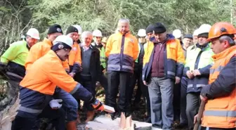 Zonguldak'da Uygulamalı Ağaç Kesme Eğitimi Verildi