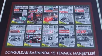 Zonguldak Basınında 15 Temmuz Manşetleri' Panosu