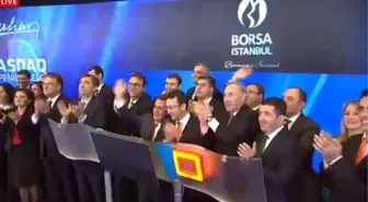 Nasdaq'da Gong, Borsa İstanbul ve Türkiye Varlık Fonu İçin Çaldı