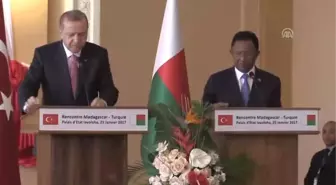 Erdoğan: 'Bu Ziyaretimizde Savunma Iş Birliğinde Neler Yapabiliriz. Bunları Konuştuk' - Antananarivo