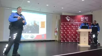 Polisten, Asp Çalışanlarına 'Dolandırıcılıkla Mücadele' Semineri