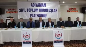 Adıyaman'da 'Yeni Anayasa' Toplantısı